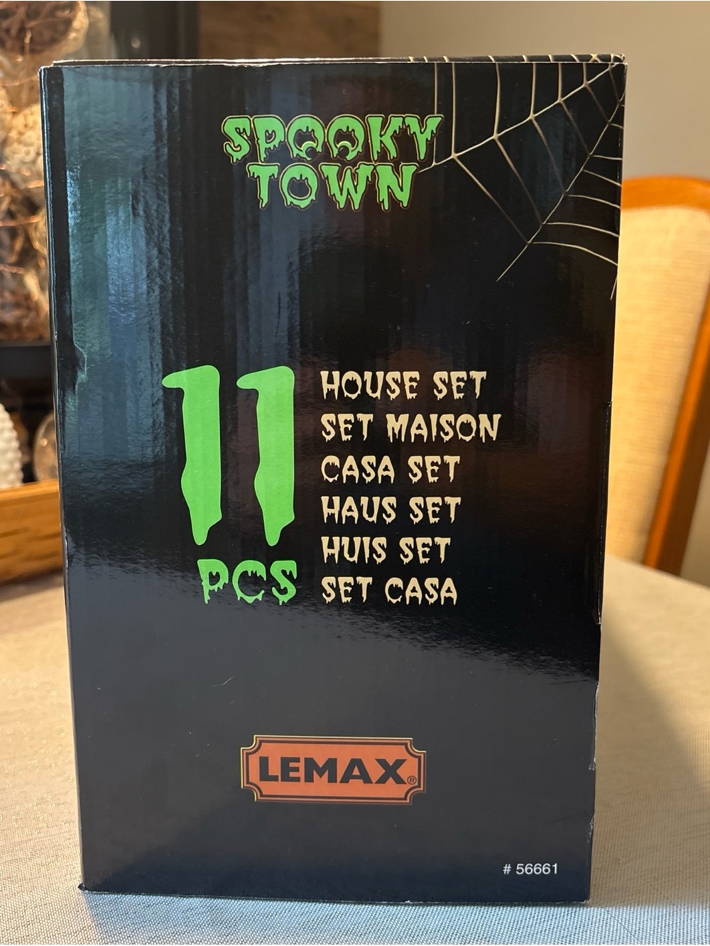 Lemax  Spooky Town- The The House of Shadows 11 PC Boxed Set New Halloween - Picture 6 of 11